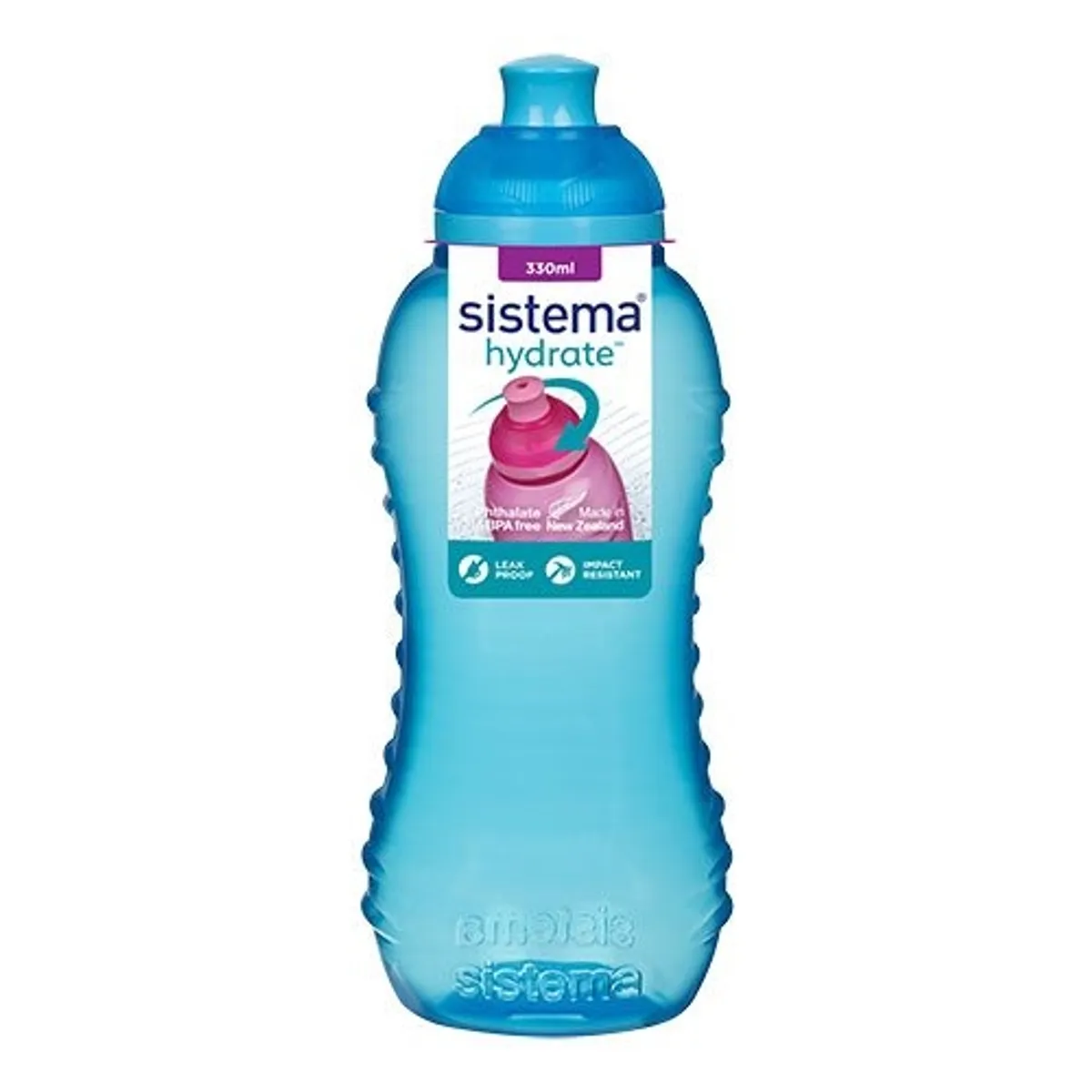 Drikkedunk Twist'n sip Blå - 330 ml - Sistema