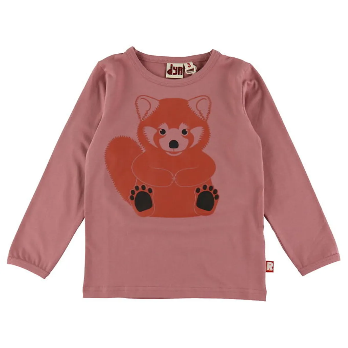 DYR-Cph Bluse - Dyrroar T - Antique Rose Full Red Panda