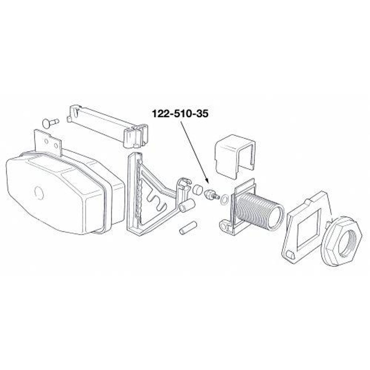 Dyse 3,5 mm 35 til Ryom drikkekar