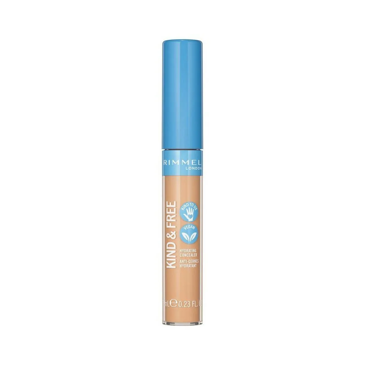 Dækcreme til Ansigtet Rimmel London Kind & Free 10-fair (7 ml)