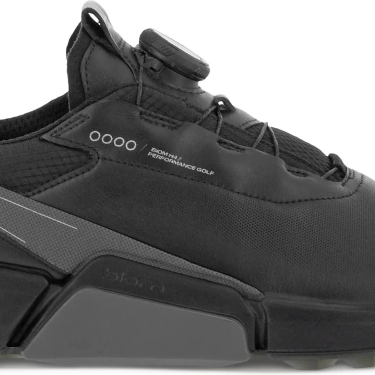 Ecco Biom Hybrid 4 (2023) BOA Vandtætte Dame Golfsko Uden Spikes - Black/Magnet/Black - Str. 36 Normal