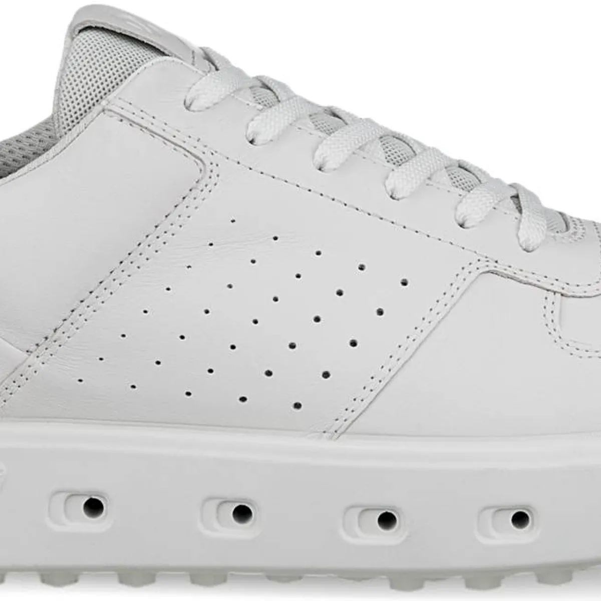 Ecco Street 720 Vandtætte Herre Golfsko Uden Spikes - White - Str. 46 Normal