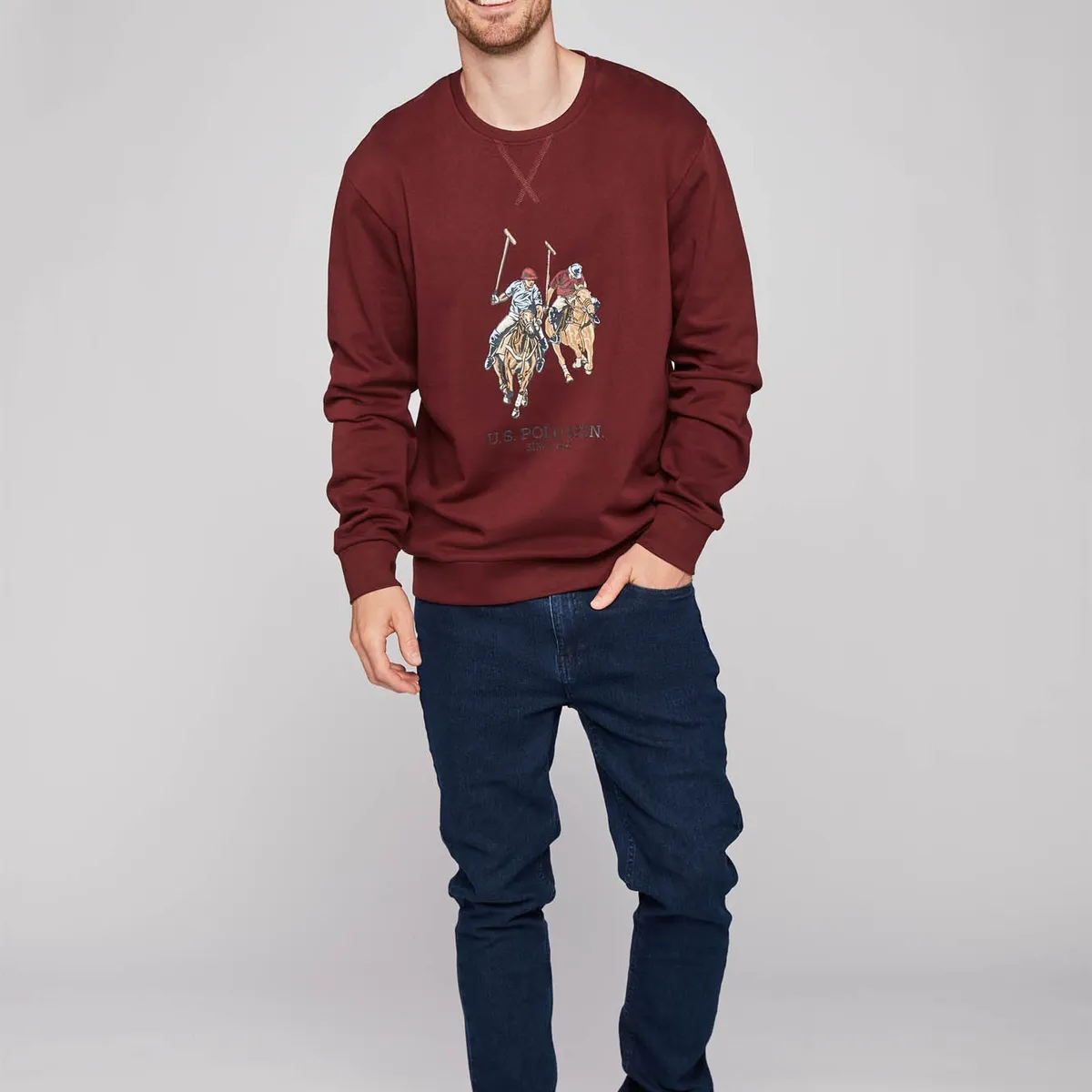 Ekrem Sweatshirt - U.S. Polo Assn - Herre - M