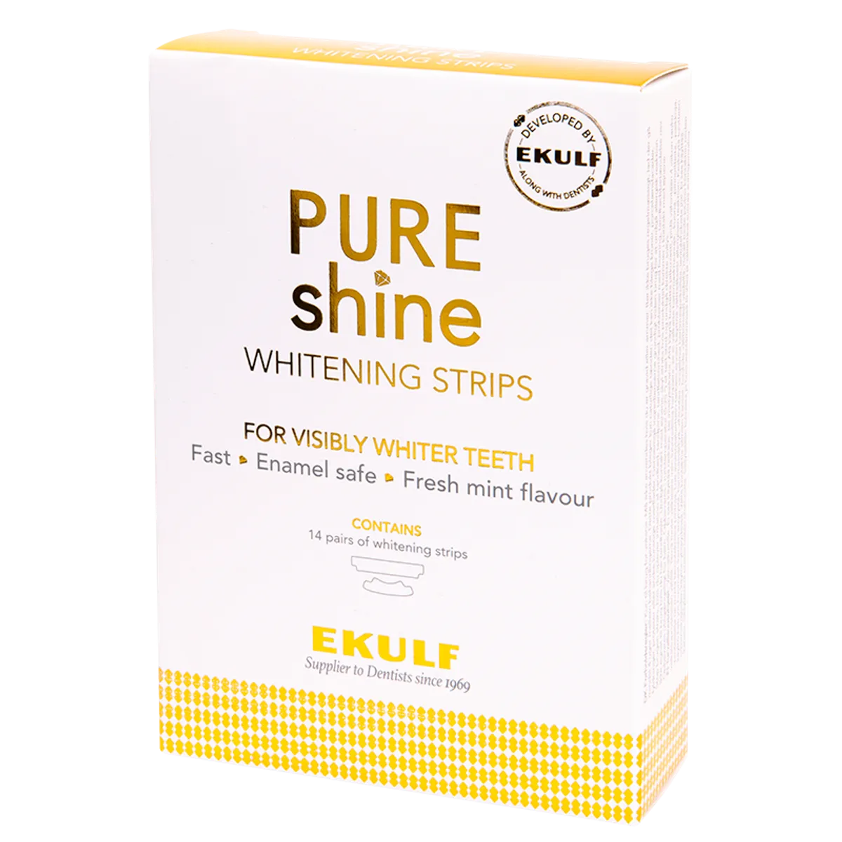 Ekulf PURE Shine Whitening Strips (28 stk)