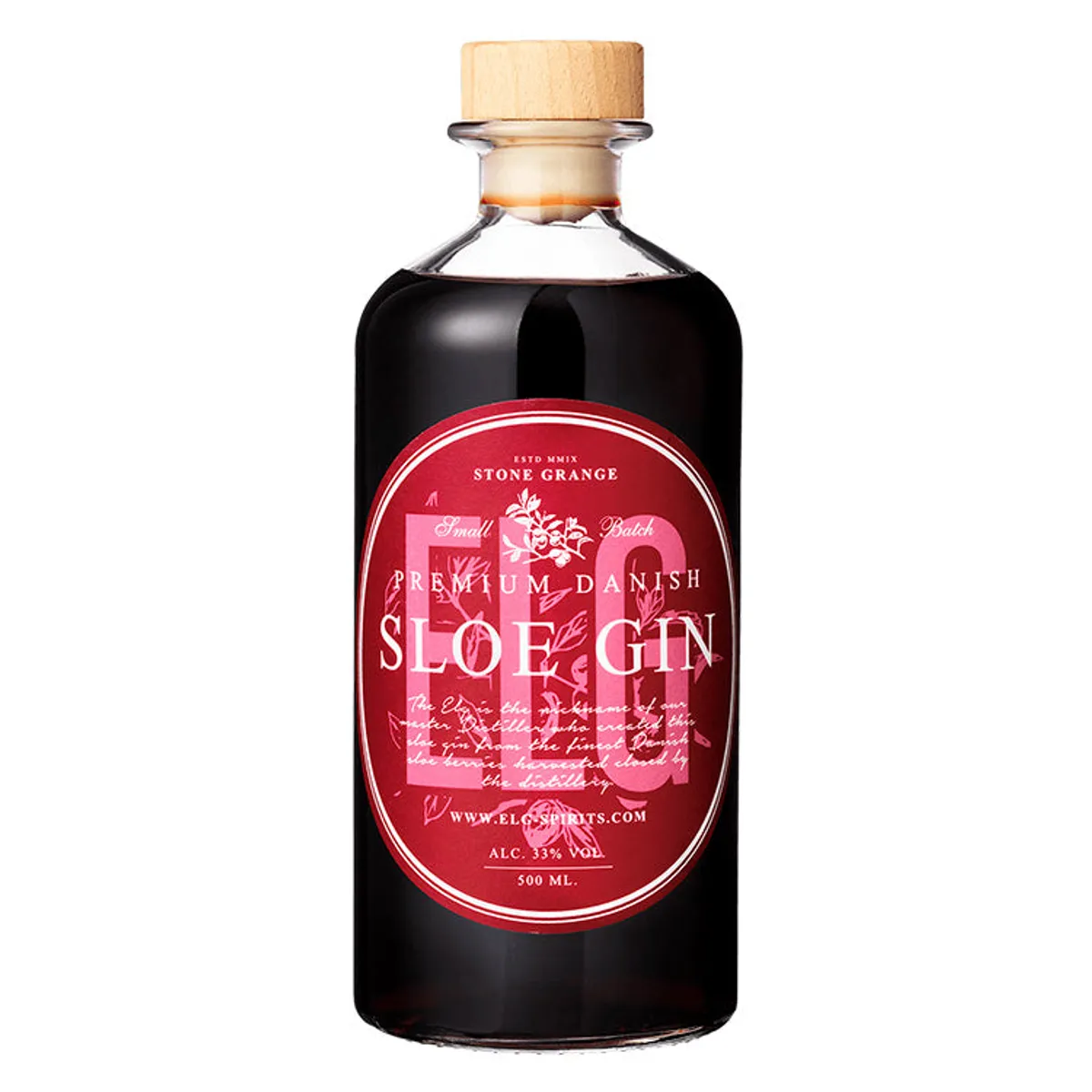 ELG Sloe Gin (vælg størrelse) - 3 liter