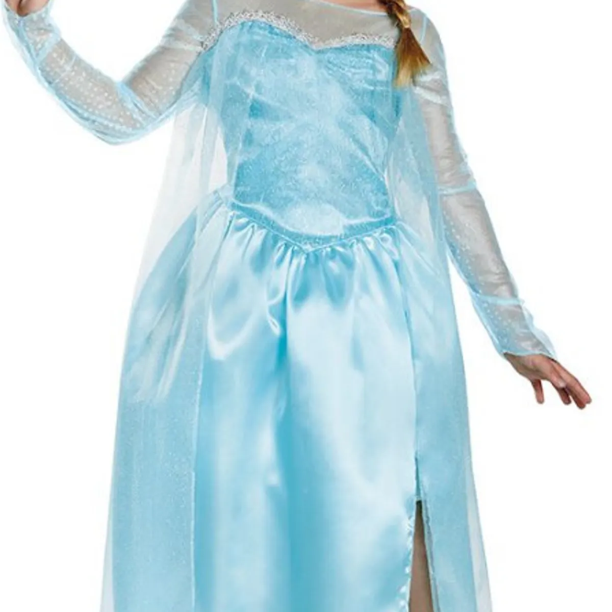 Elsa Kostume Til Børn - Frost - 104 Cm