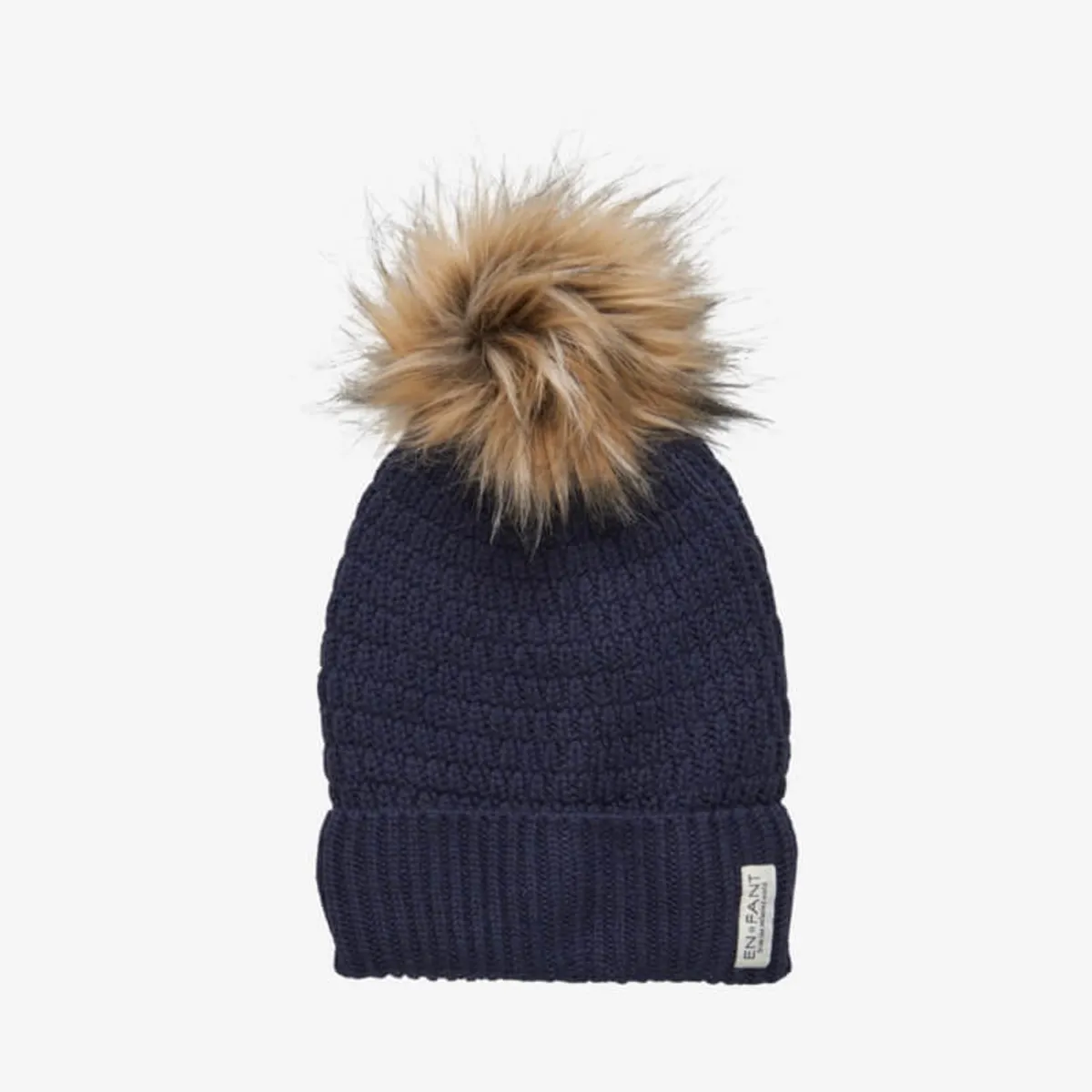 En Fant - Beenie w. fake fur full fleece lining - Parisian Night - 52