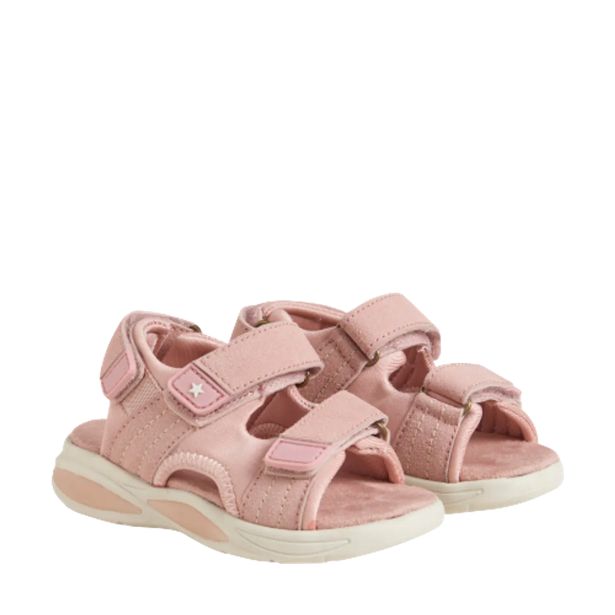 EN FANT letvægts sandaler med velcro og lys - Misty Rose - 26