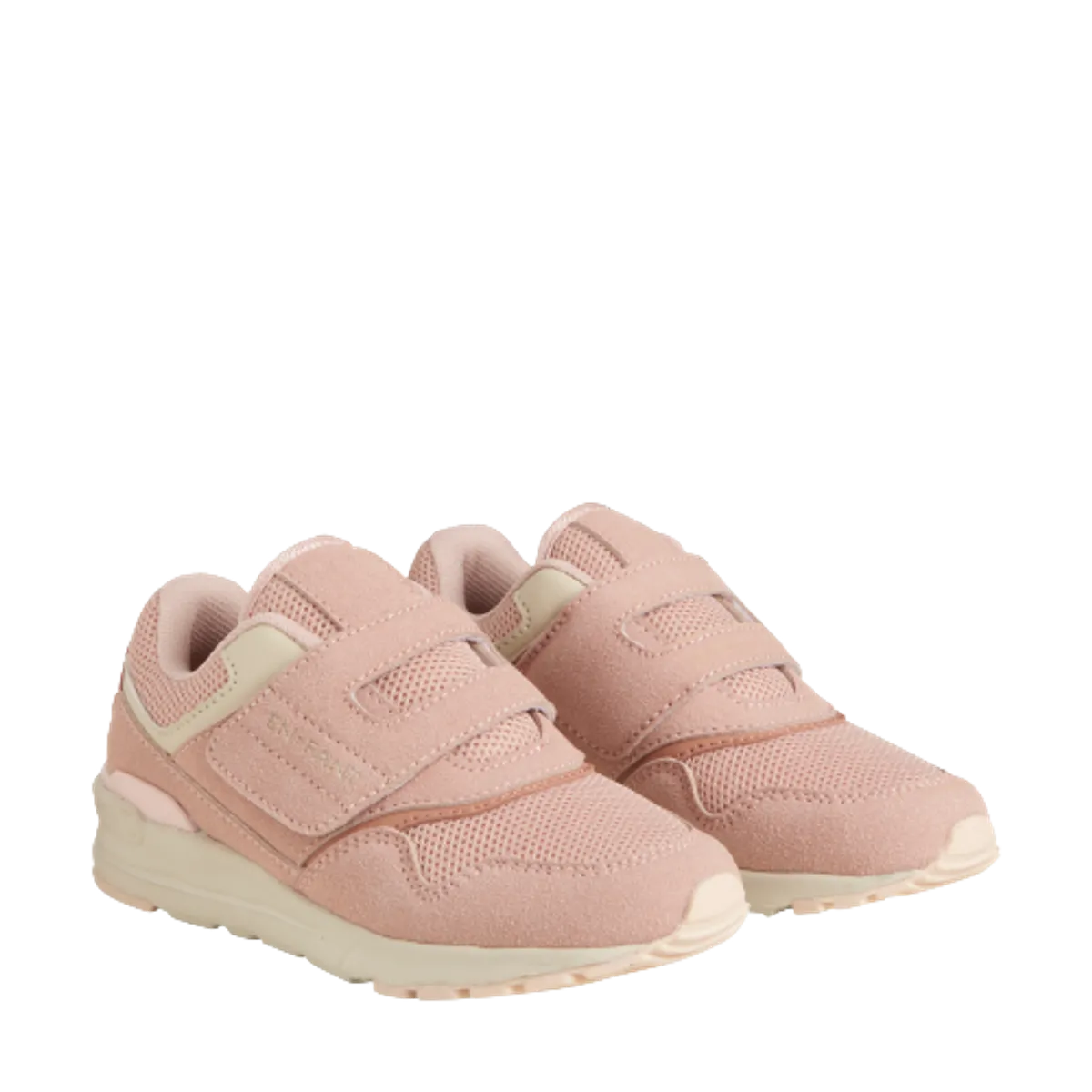 EN FANT letvægts sneakers med velcro - Misty Rose - 26