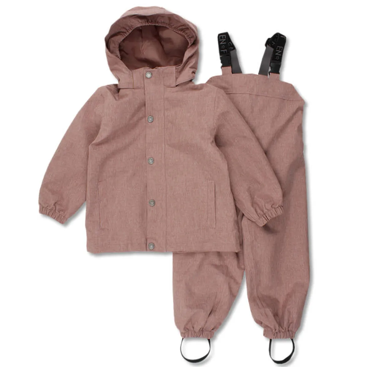 En Fant - Regntøj - Ever Rainwear m/sele - Burlwood - 104