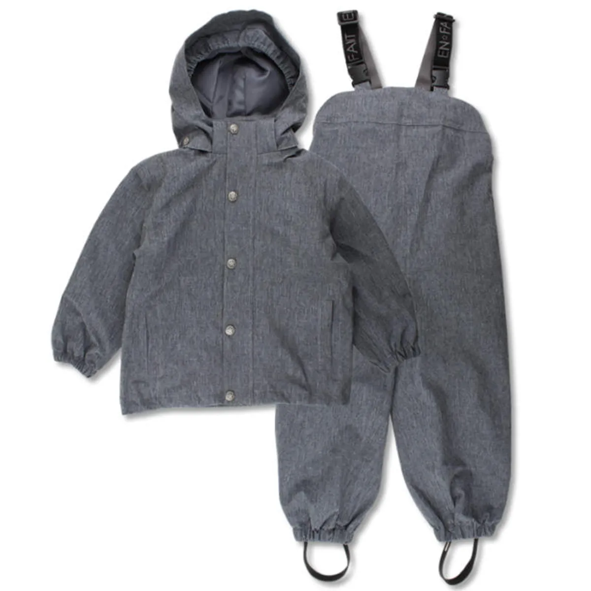 En Fant - Regntøj - Ever Rainwear m/sele - Dark Navy - 104