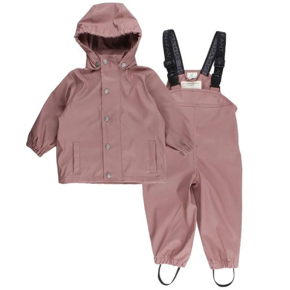 En Fant - Regntøj - Gate Rainwear m/sele - Burlwood - 74