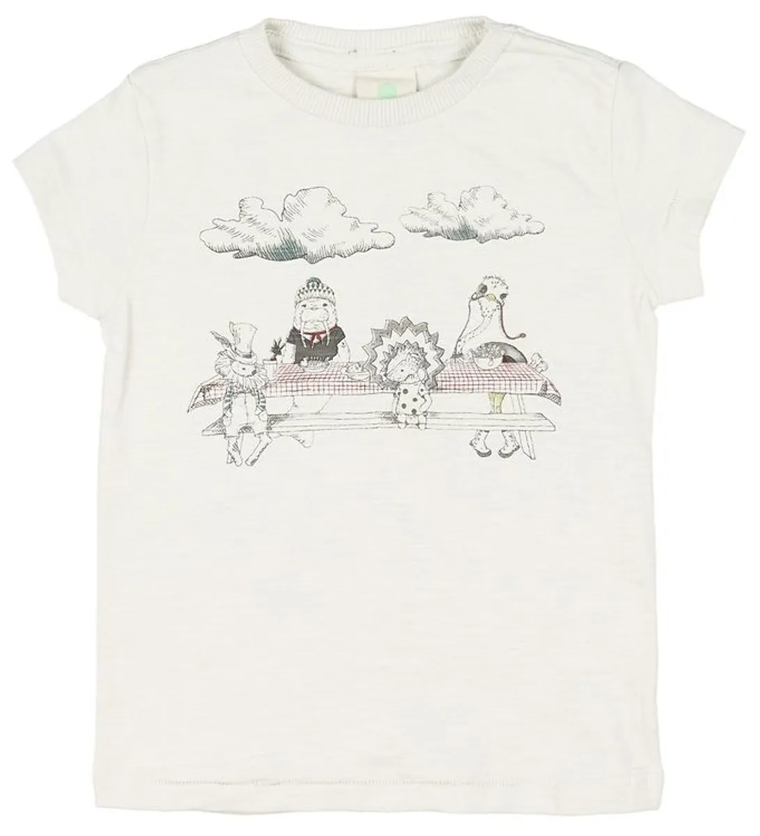 En Fant T-shirt - Creme m. Print