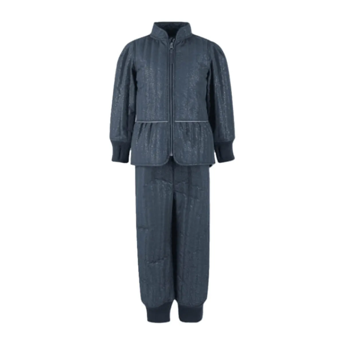 En Fant - Thermal Set W. Fleece Lining - Parisian Night - 122