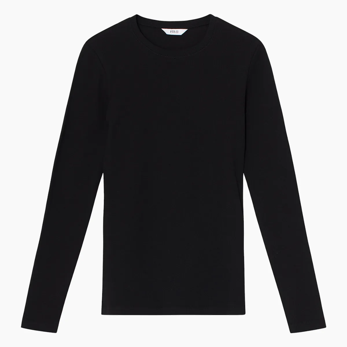 Enally LS O-N Tee - Black - Envii - Sort M