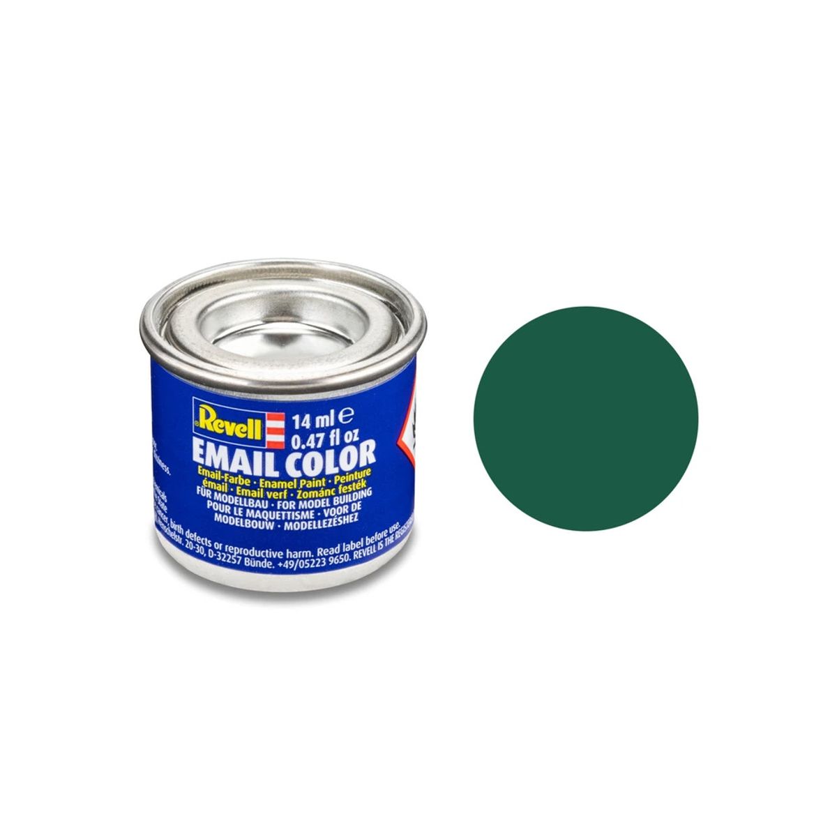 Enamel 14 ml. dark green, mat