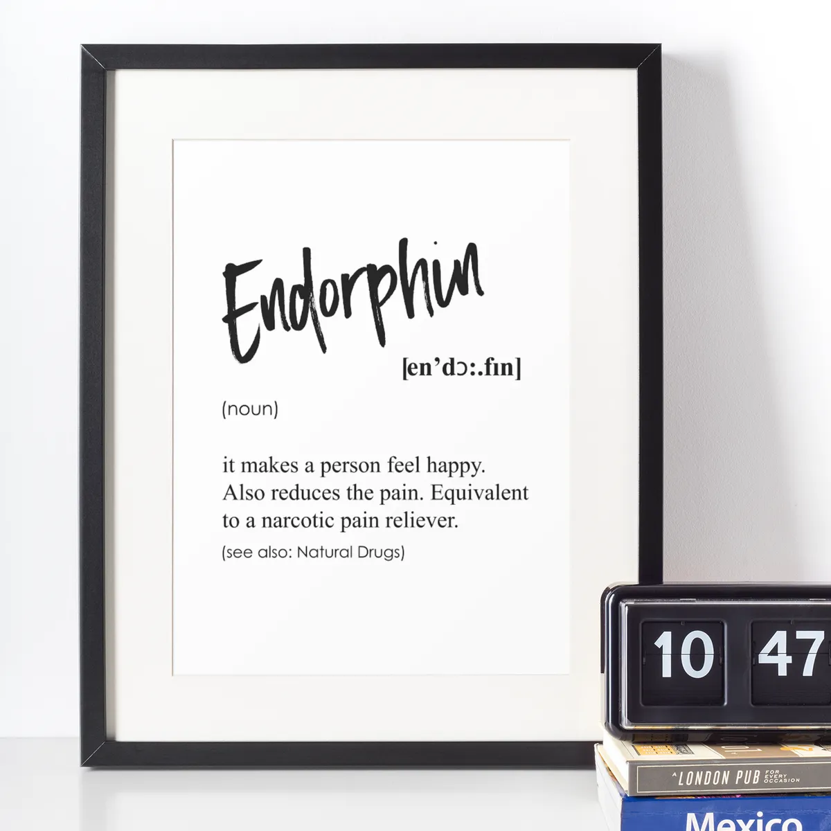 Endorphin definition plakat