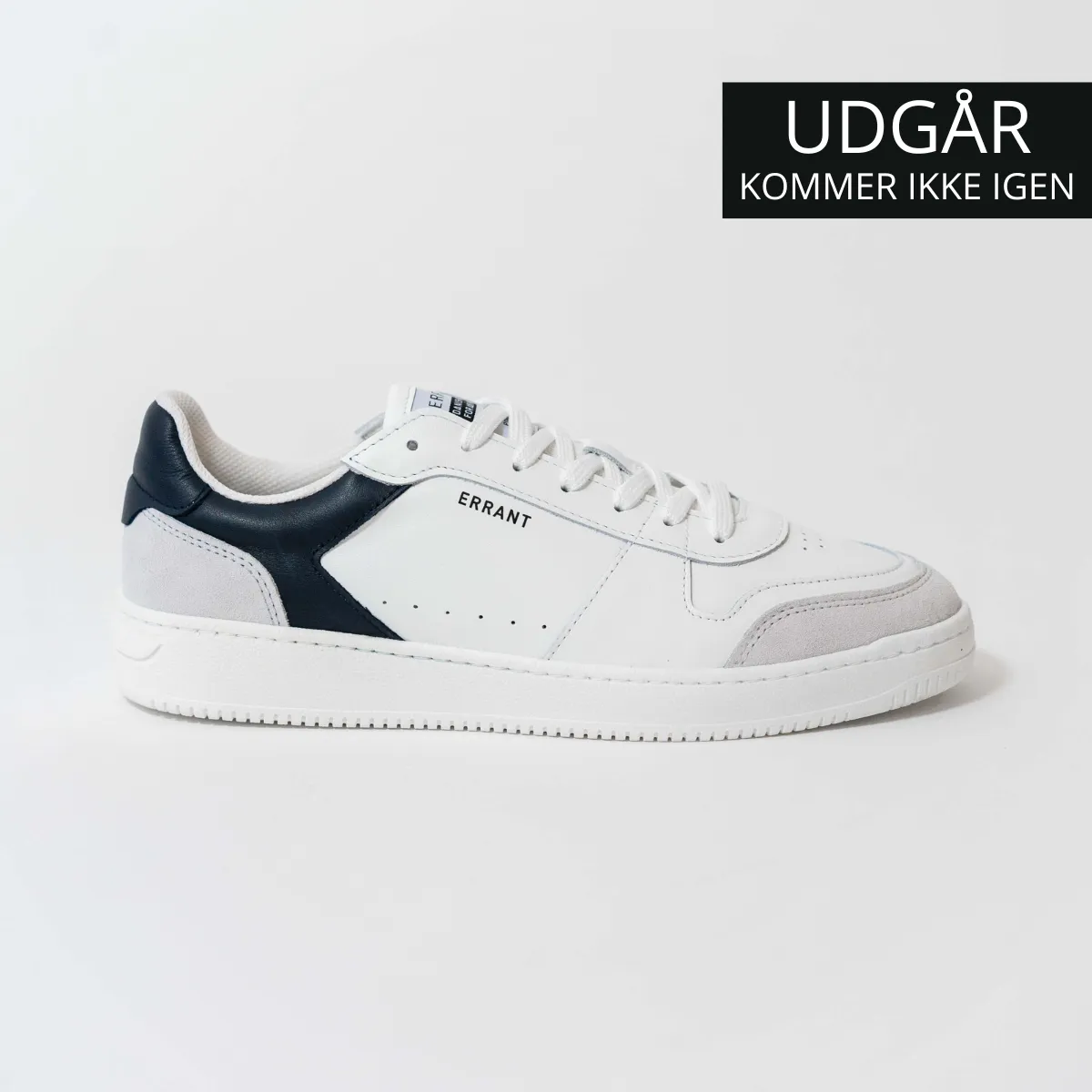 Errant Low Sneaker - Dark Navy - Sko - Læder - Størrelse 44