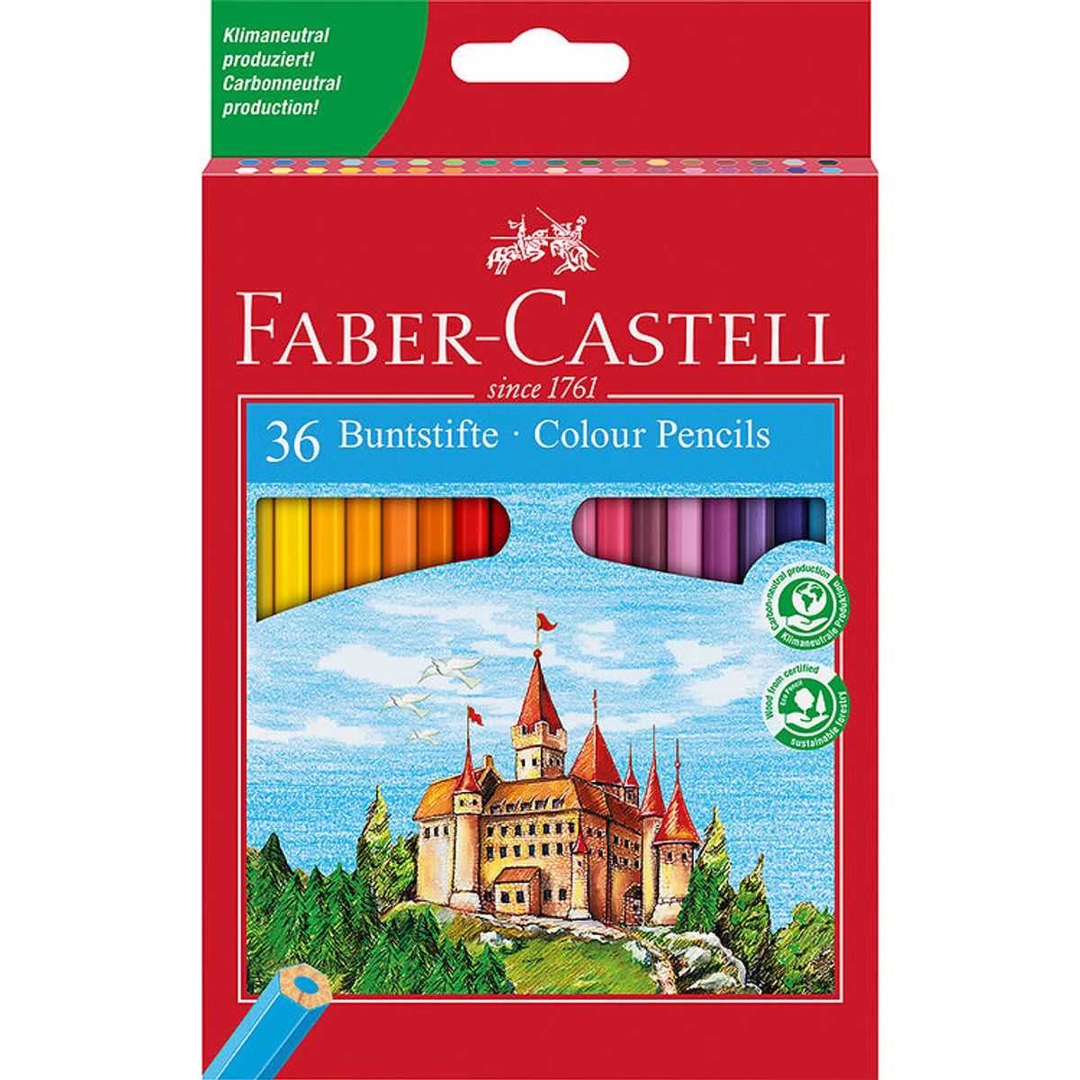 Faber-Castell Farveblyanter - Slot - 36 stk - M