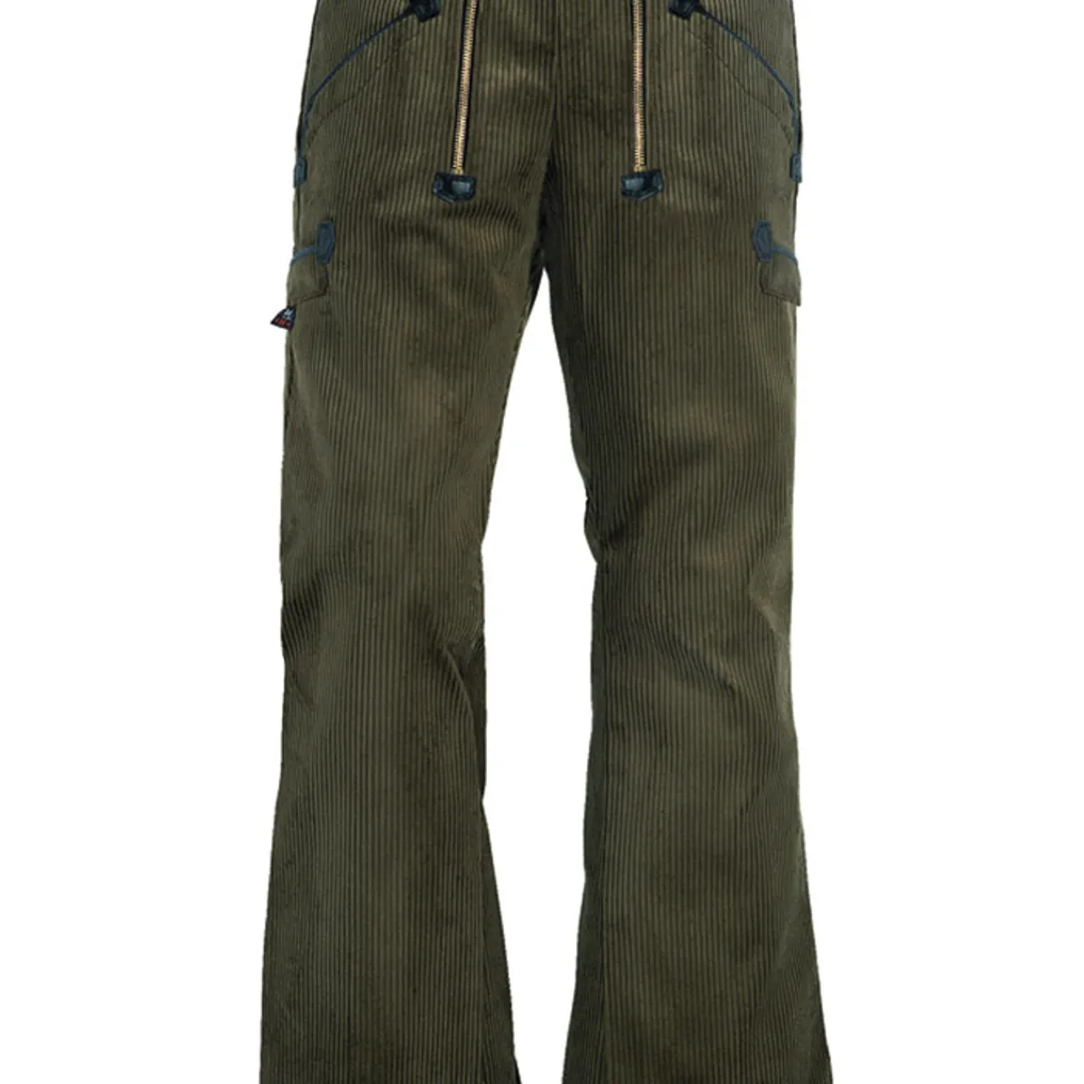 FHB Alfons Naver Pants Trenker Corduroy olive/brown W42/L38 - 114