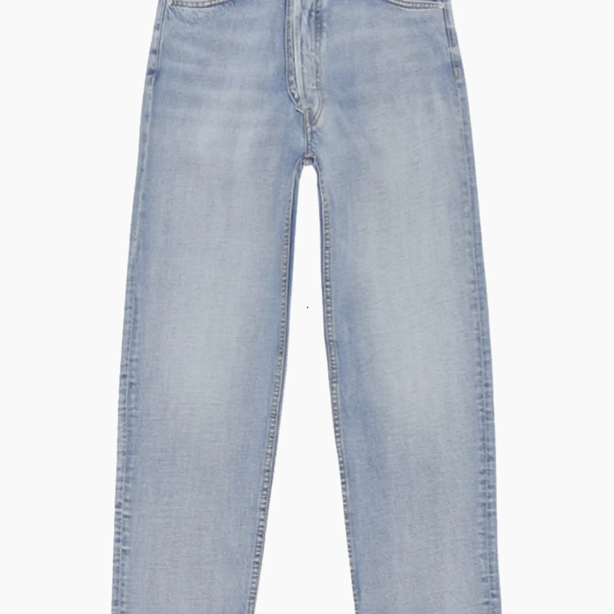 Figni Jeans - Light Blue Vintage - GANNI - Blå 28/32