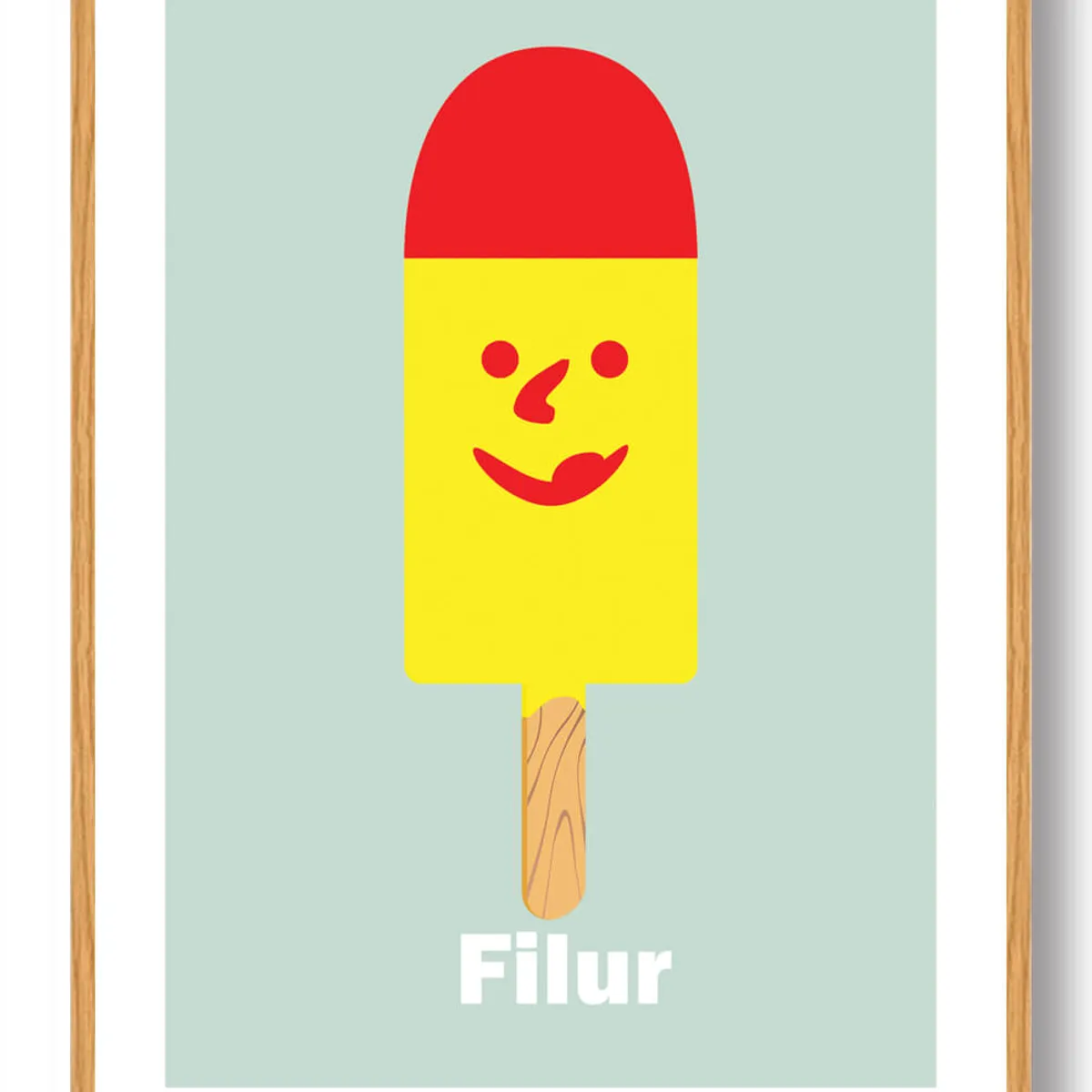 Filur - plakat (Størrelse: L - 50x70cm (B2))