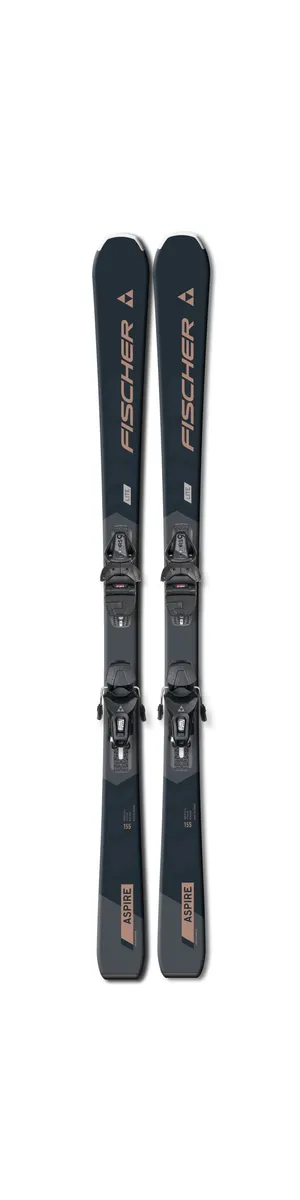 Fischer Aspire Slr Pro Ski Dame Incl. Rs9 Gw Binding (Farve: Sort, Størrelse: 150)