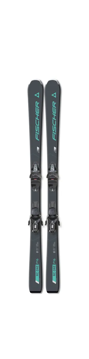 Fischer Rc One F16 Lite Slr Pro Ski Dame Incl. Rs9 Gw Binding (Farve: Mørkeblå, Størrelse: 155)