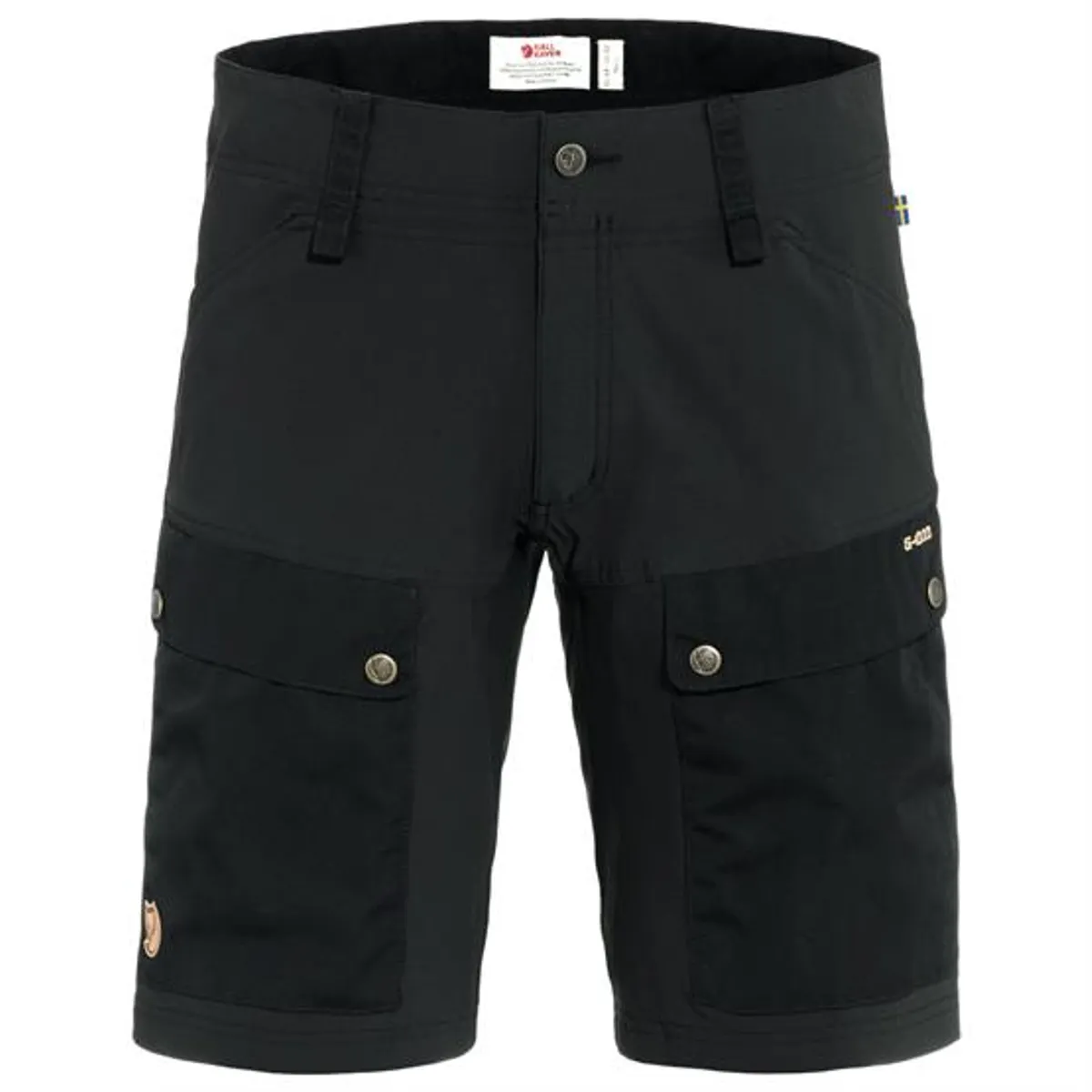 Fjällräven Keb Shorts Mens, Black / Black