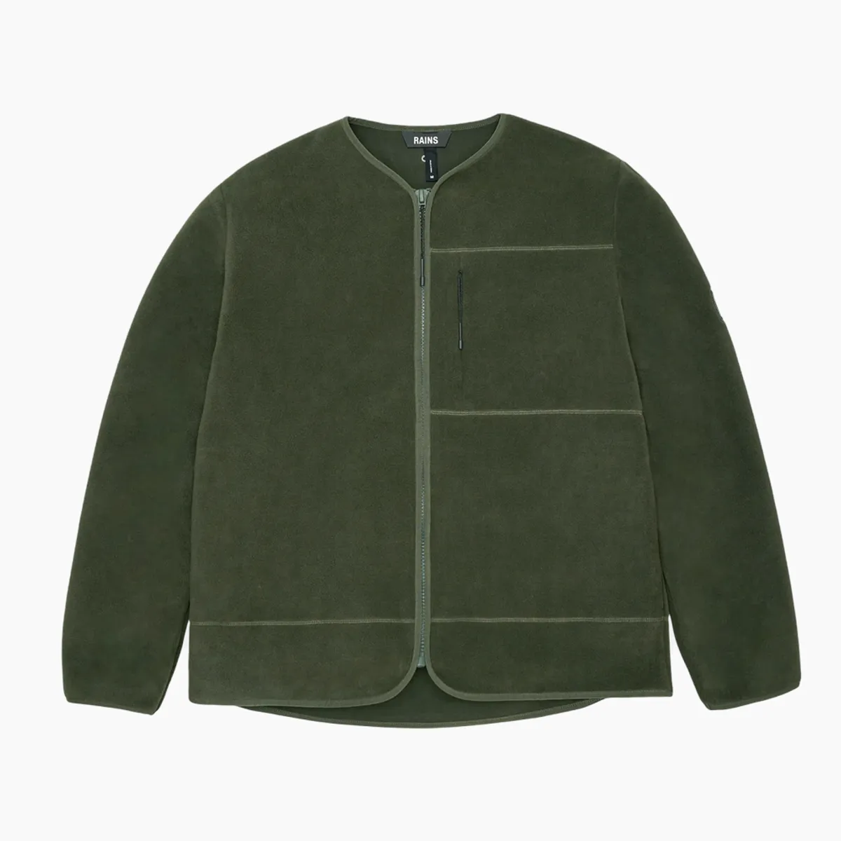 Fleece Jacket T1 - Green - Rains - Grøn S