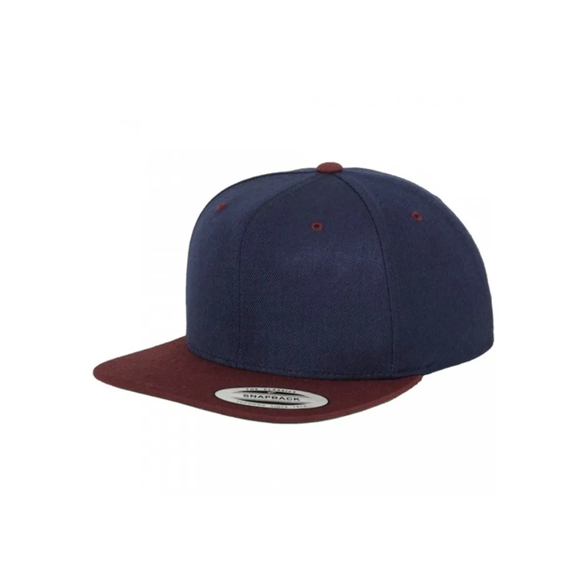 Flexfit Snapback Navy Maroon