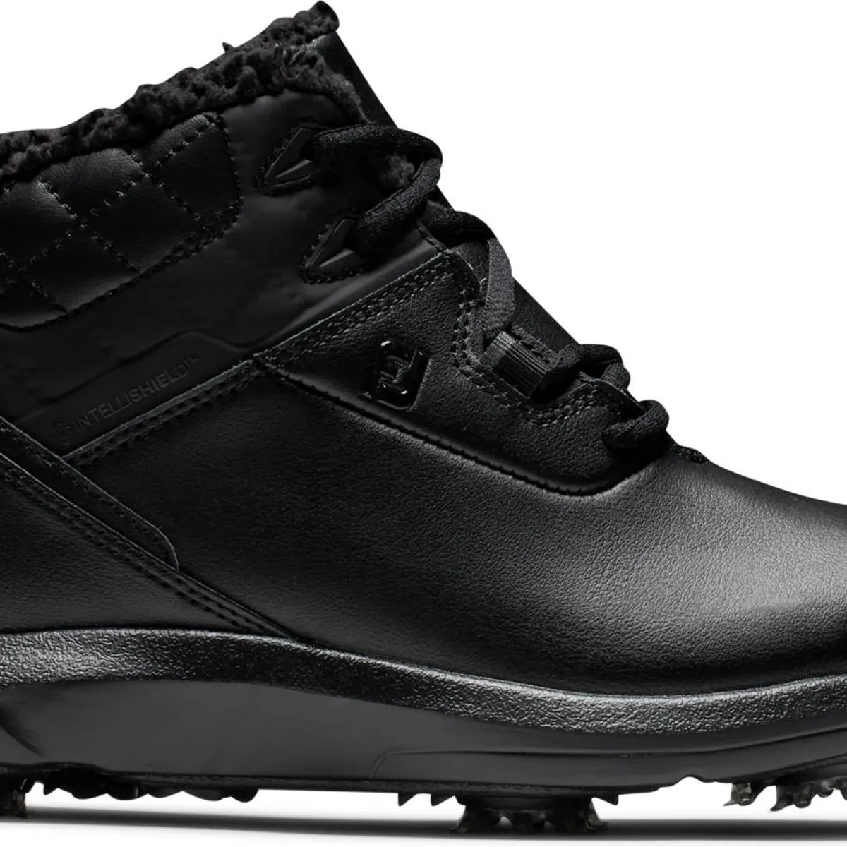 Footjoy Boot (2022) Vandtætte Dame Golfsko Med Spikes - Black - Str. 37 Bred