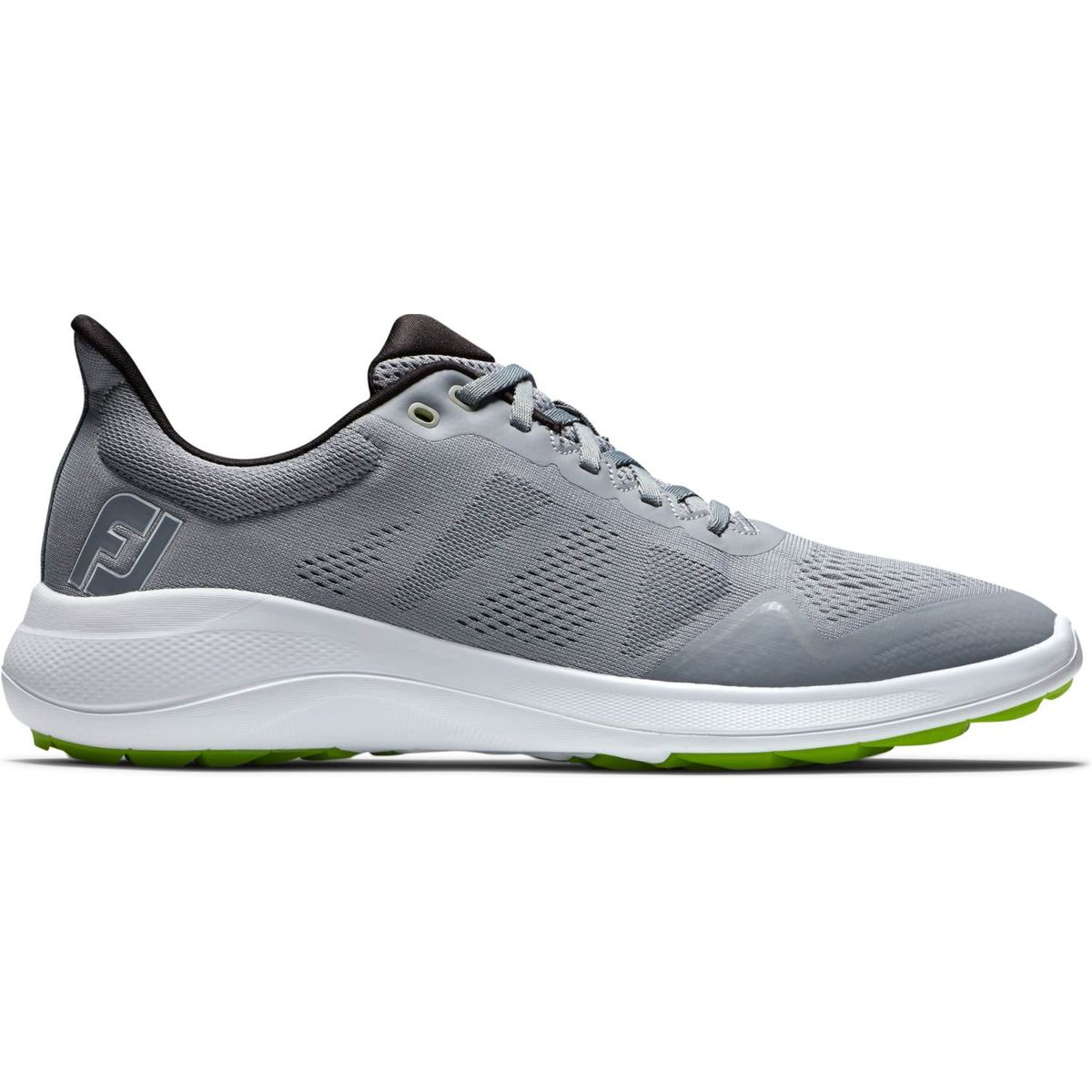 Footjoy Flex (2022) Herre Golfsko Uden Spikes - Athletic Grey/White - Str. 42 1/2 Normal