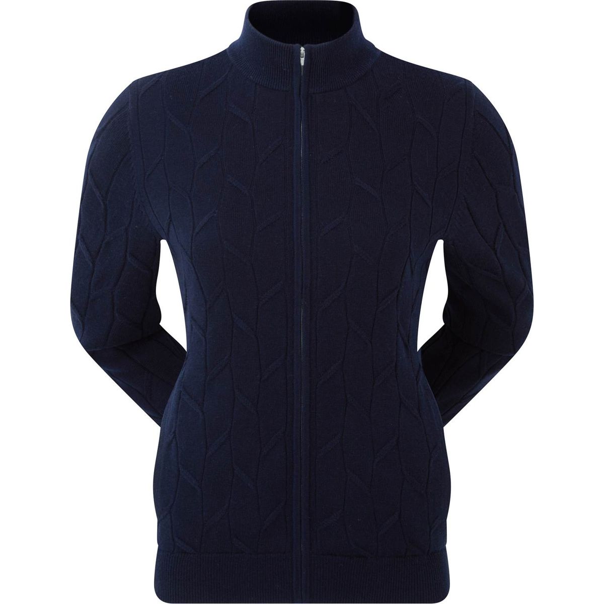 Footjoy Full-Zip Lined Pover Dame Cardigan - Navy - Str. S