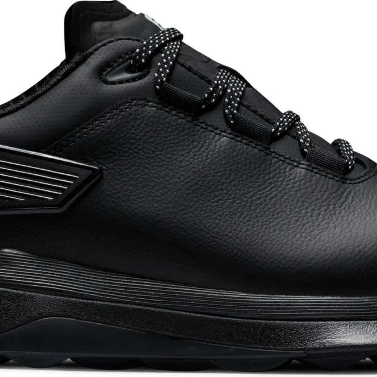 Footjoy Pro/SLX Carbon Vandtætte Herre Golfsko Uden Spikes - Black/Black/Grey - Str. 39 Bred