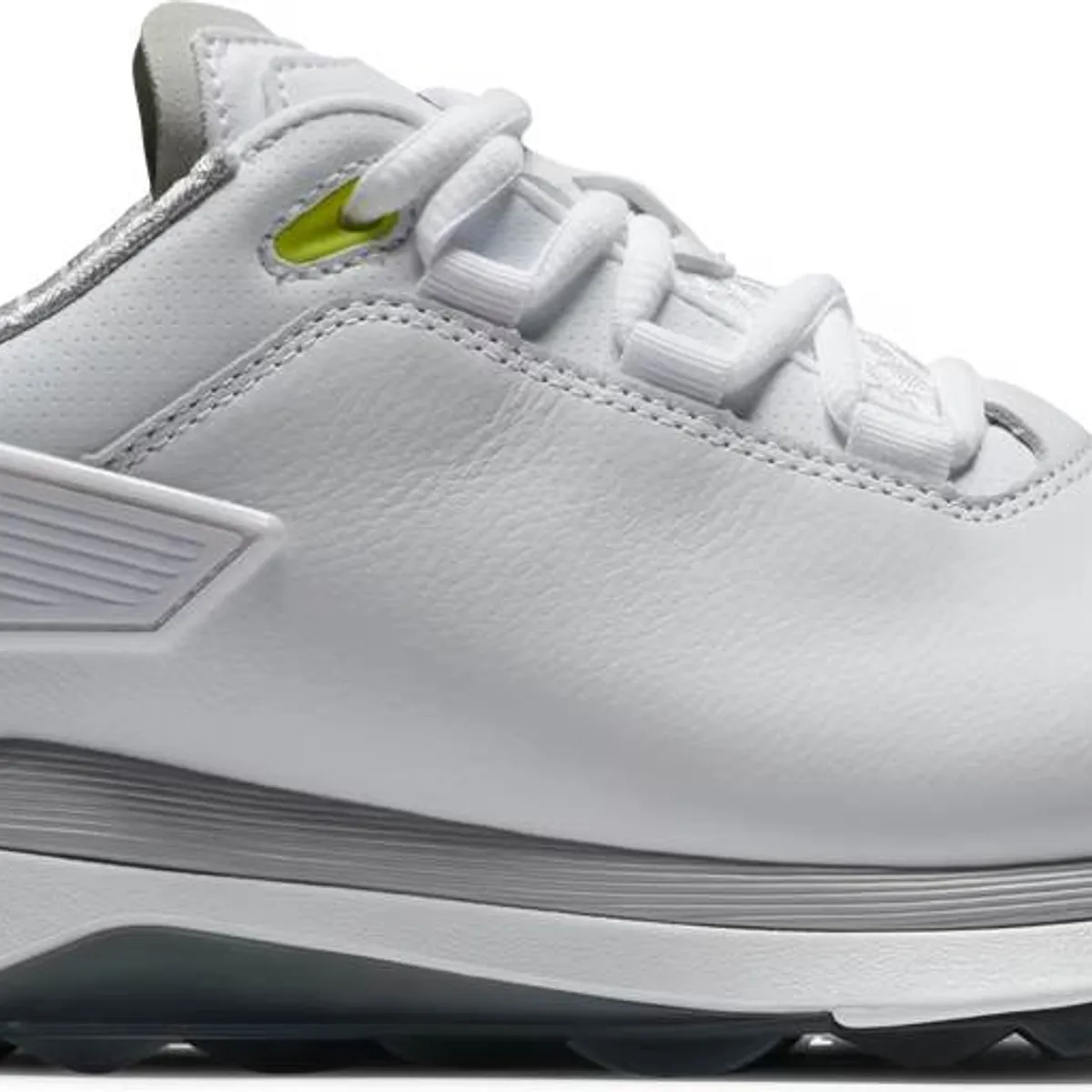 Footjoy Pro/SLX Vandtætte Dame Golfsko Uden Spikes - White/White/Grey - Str. 40 Bred