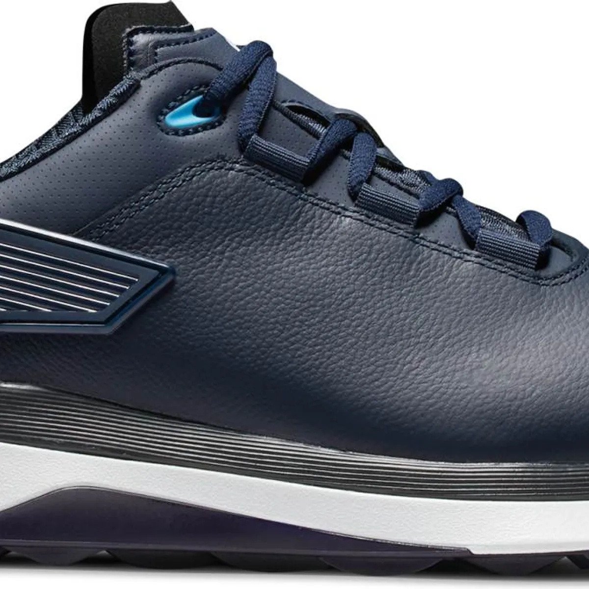 Footjoy Pro/SLX Vandtætte Herre Golfsko Uden Spikes - Navy/White/Grey - Str. 47 Normal