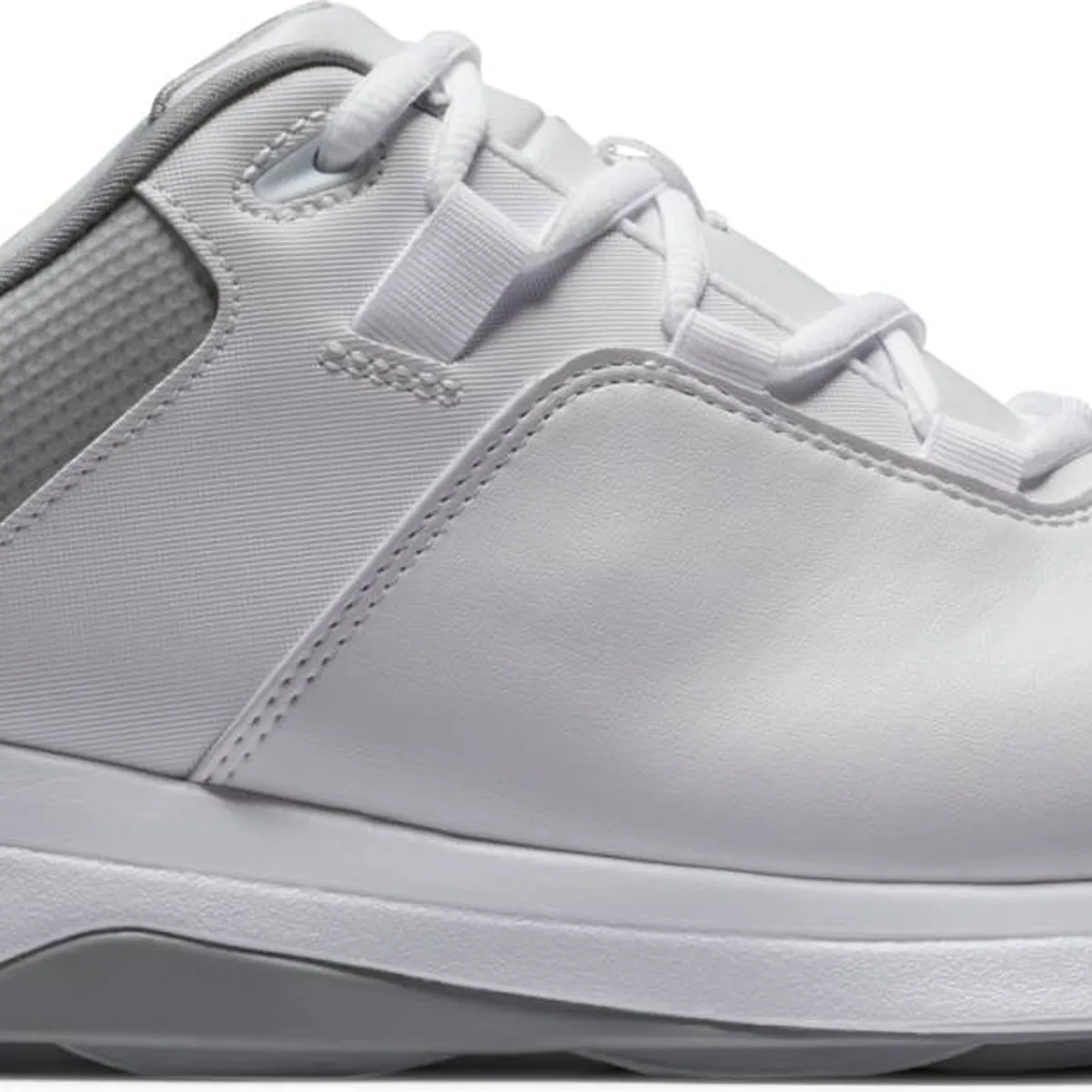 Footjoy ProLite Vandtætte Herre Golfsko Uden Spikes - White/Grey - Str. 44 1/2 Normal