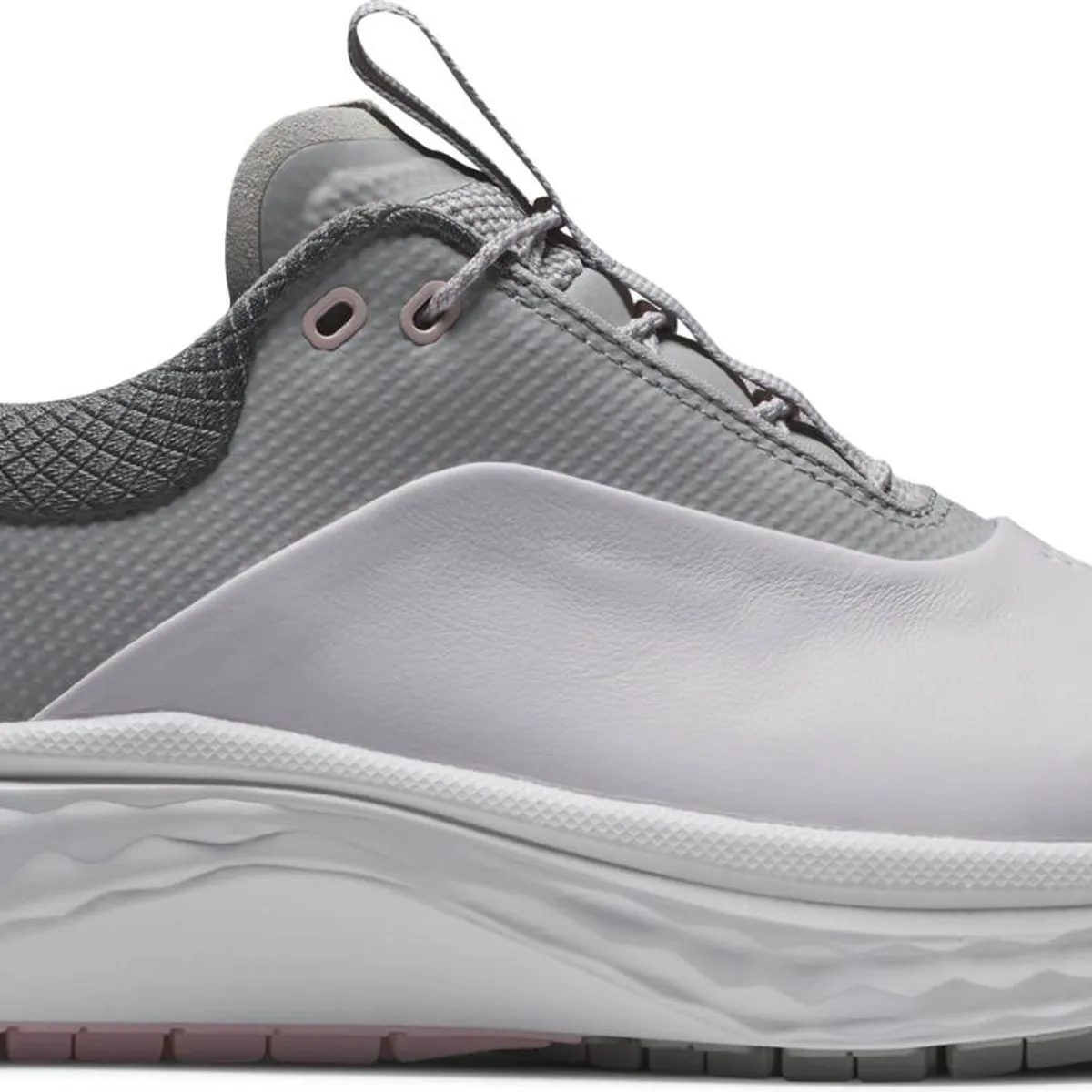 Footjoy Quantum Vandtætte Dame Golfsko Uden Spikes - White/Grey/Pink - Str. 42 Normal