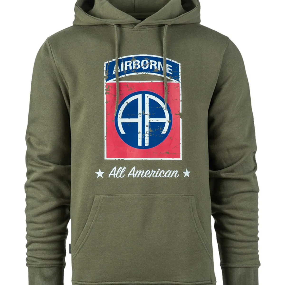 Fostex Hoodie 82nd Airborne Division Grøn