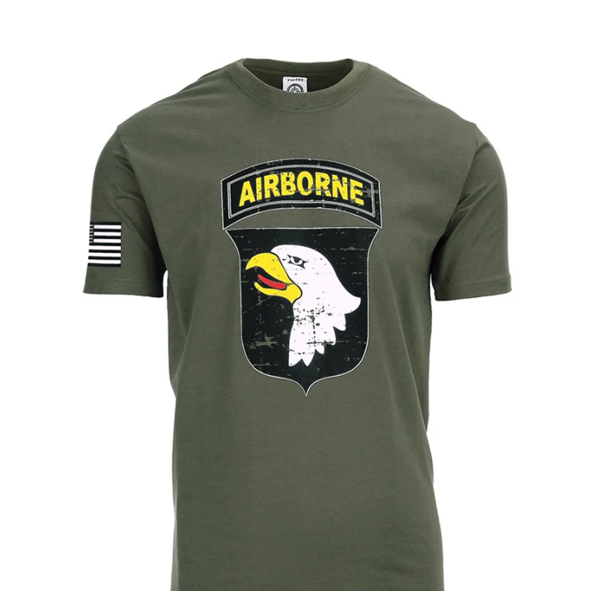 Fostex T-Shirt USA 101st Airborne Grøn