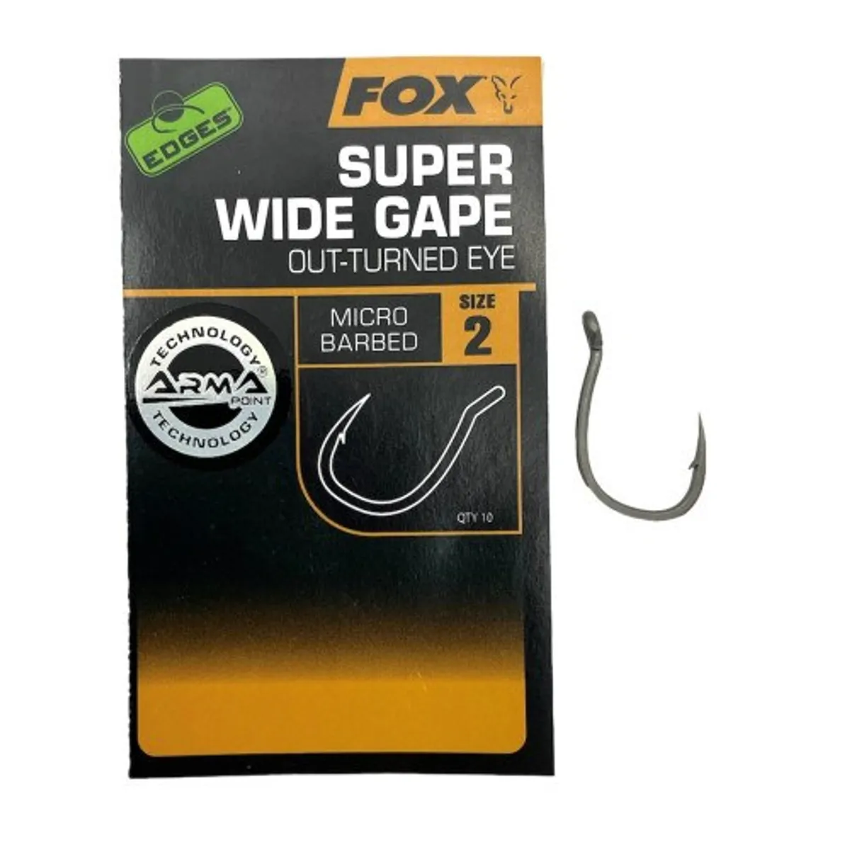 Fox Edges Armapoint Super Wide Gape Outturned Eye