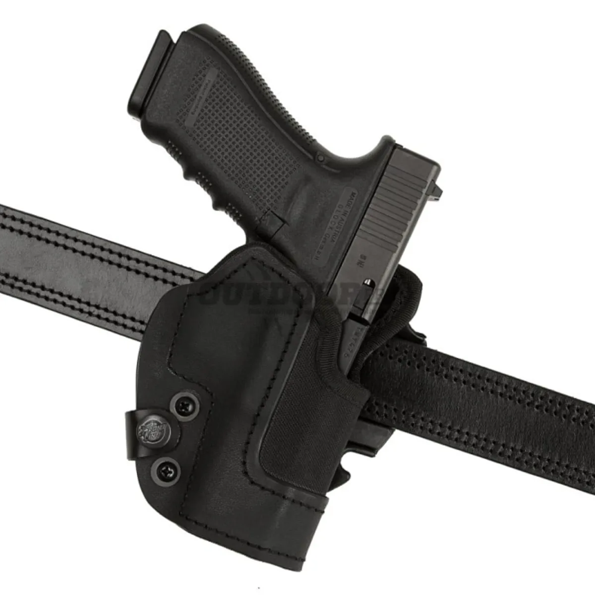 Frontline KNG Open Top Holster für Glock 17 BFL Black