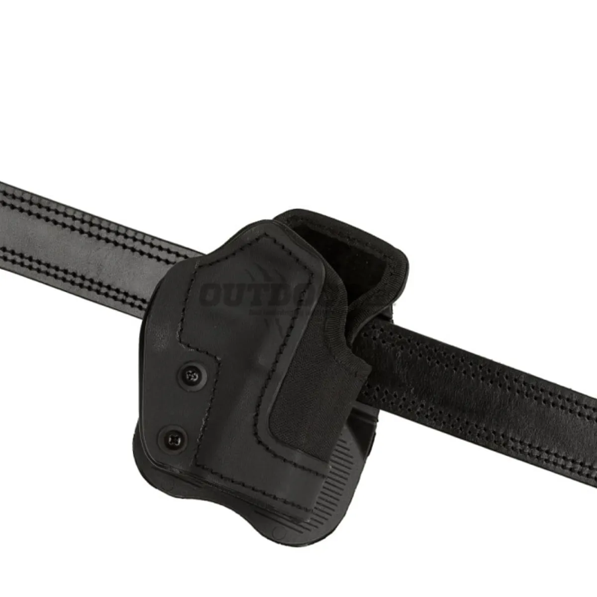 Frontline KNG Open Top Holster für Glock 19 Paddle Black