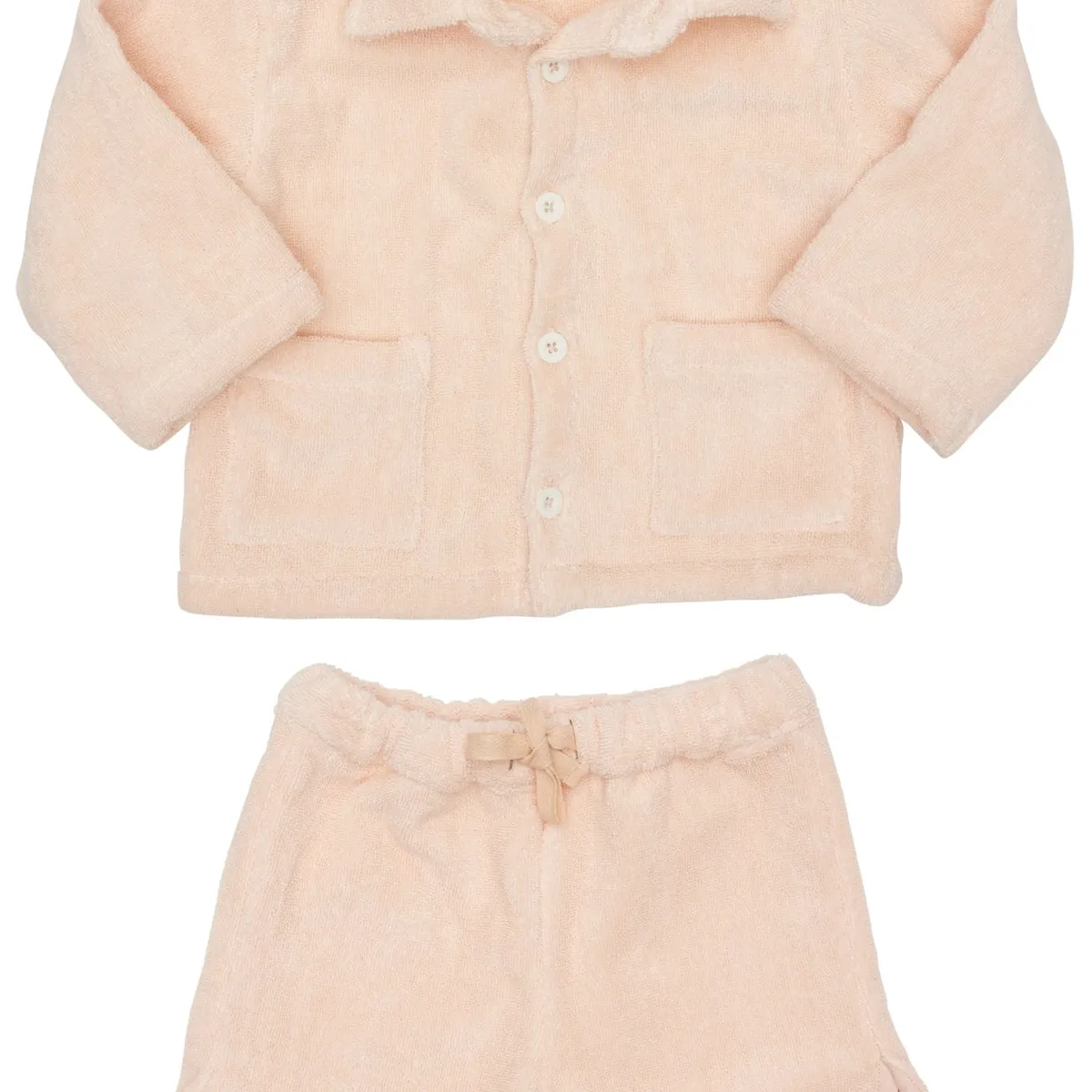 FUTURE ØKOLOGISK FROTTE SÆT - SOFT PINK - SOFT PINK / 116