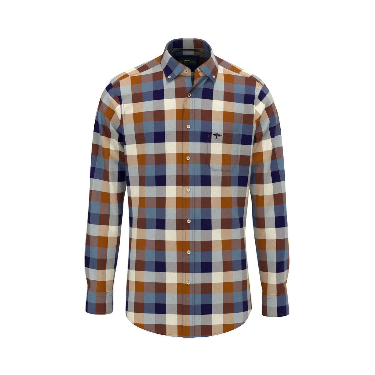 Fynch-hatton Skjorte Ls Colorful Flannel