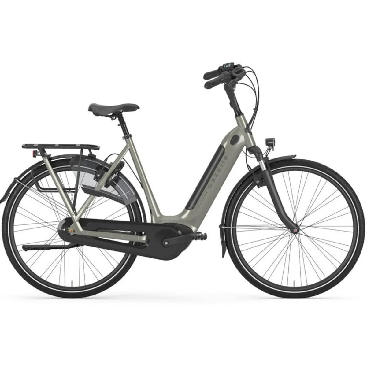 Gazelle Arroyo C7+ Elite - Elcykel - 7 gear - 500Wh batteri - Green 57 cm