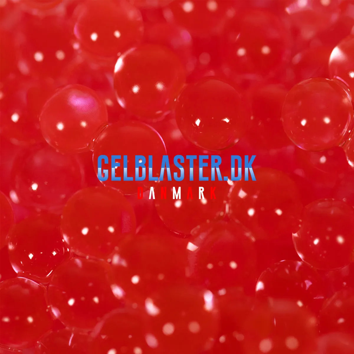 Gel Balls - Gel Blaster Kugler - 500.000 / Rød