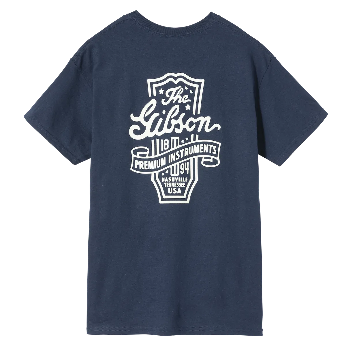 Gibson Premium Instruments Tee (Navy), Large