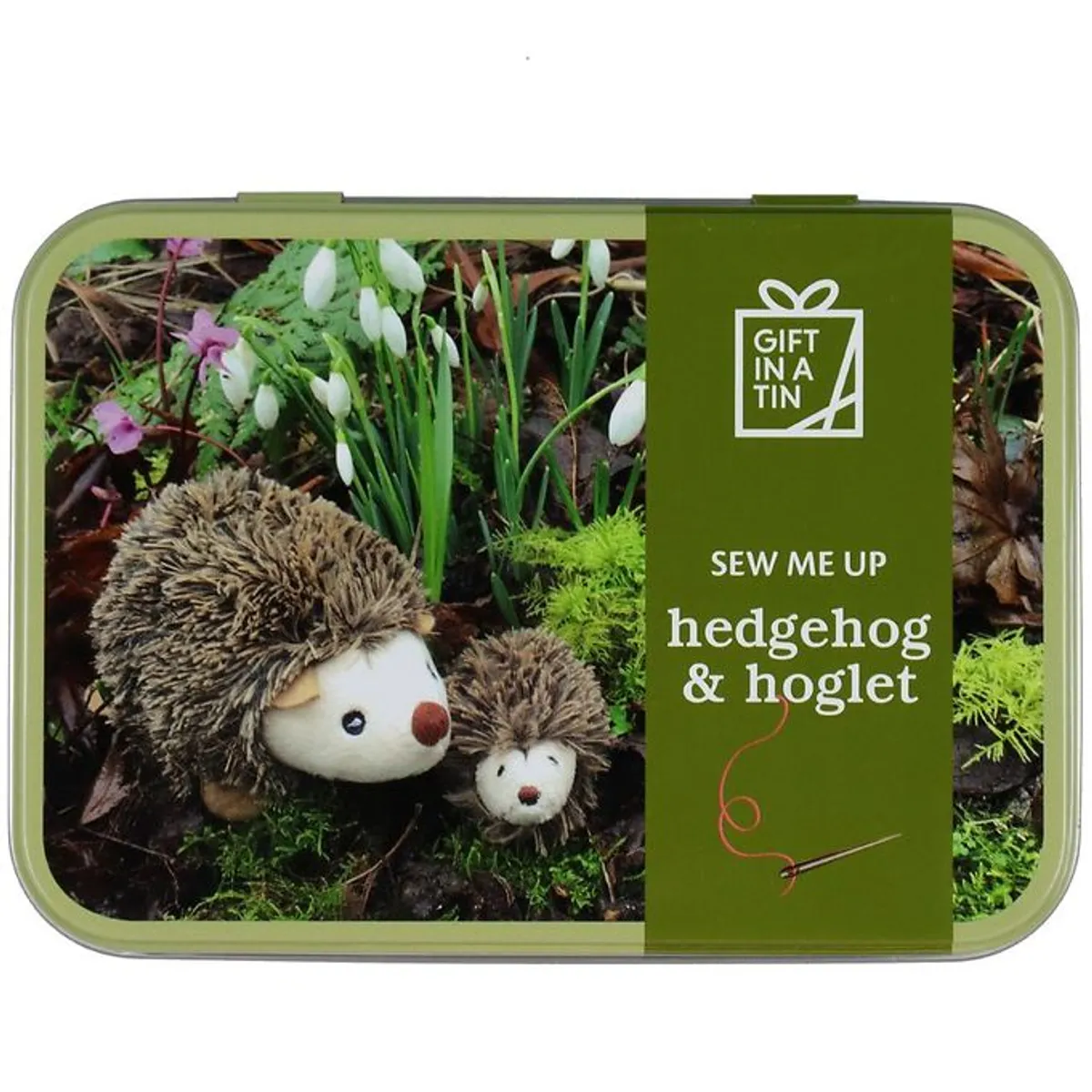 Gift In A Tin Kreasæt - Craft - Hedgehog & Hoglet